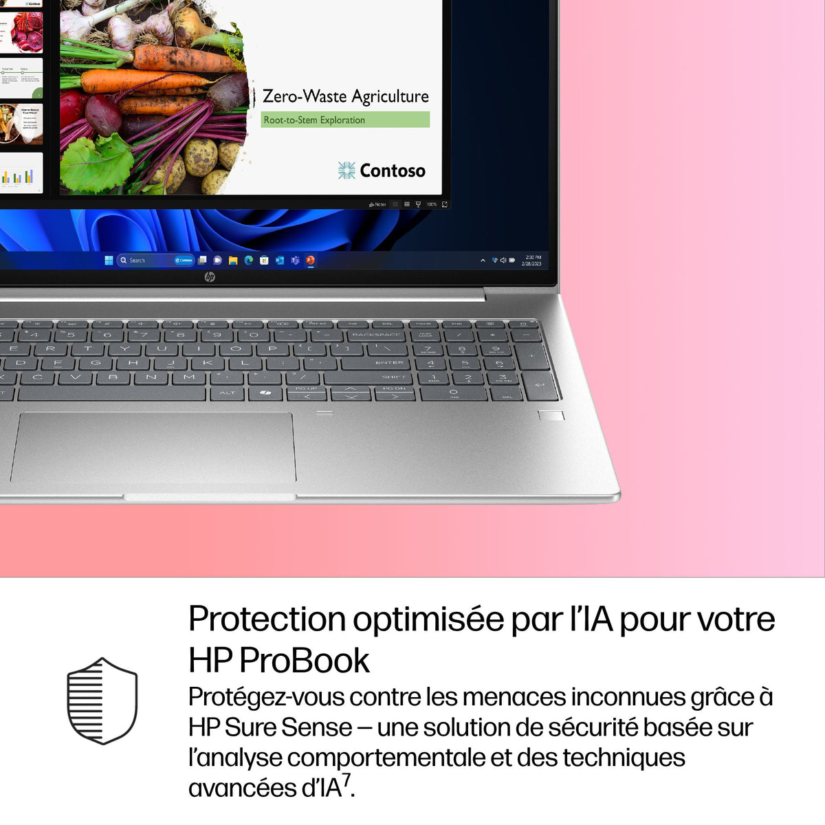 HP ProBook 4 G1i 16" Intel Core Ultra 7 255H 32GB 1TB SSD AZERTY B9YS0ET#ABF