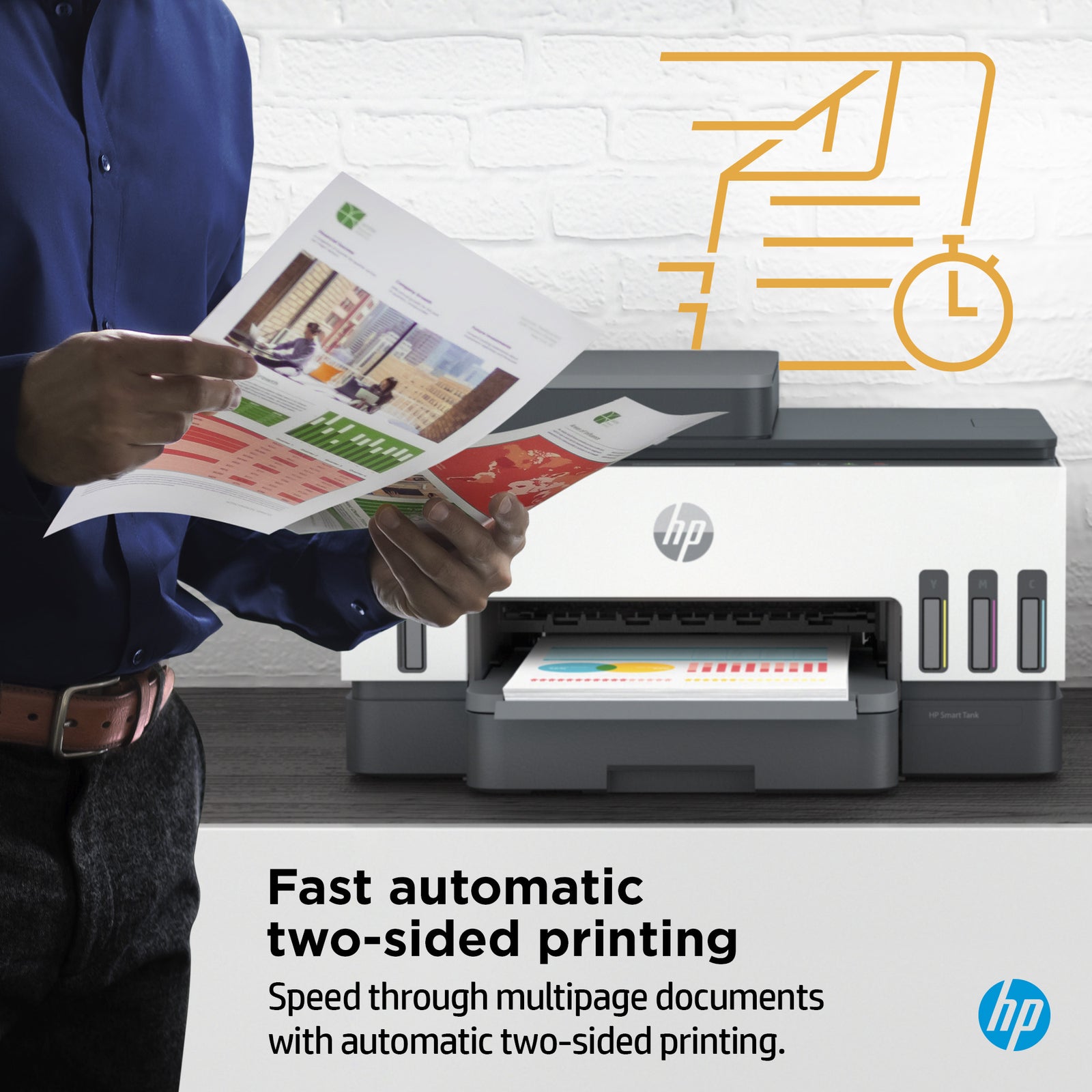 HP Smart Tank 7306 Impresora Multifunción con 3 años de tinta