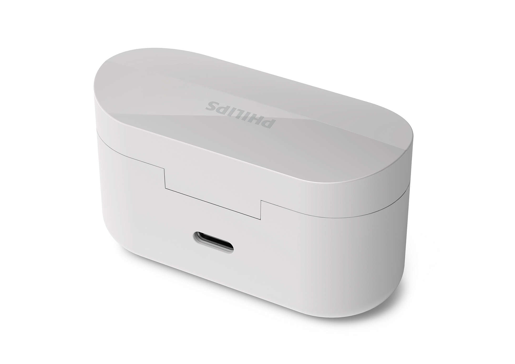 Philips TAT3508WT/00 hoofdtelefoon/headset True Wireless Stereo (TWS) In-ear Oproepen/muziek Bluetooth Wit TAT3508WT/00