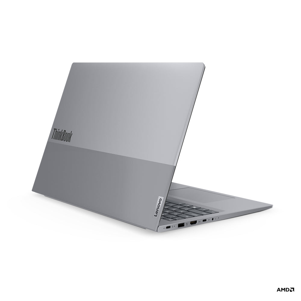 Lenovo ThinkBook 16 G6 ABP AMD Ryzen™ 5 7530U Laptop 40.6 cm (16") WUXGA 16 GB DDR4-SDRAM 256 GB SSD Wi-Fi 6 (802.11ax) Windows 11 Pro Belgian Grey 21KK001KMB