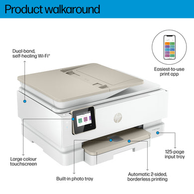 HP ENVY Inspire 7924e All-in-One Printer - Color - 15 ppm - Portobello