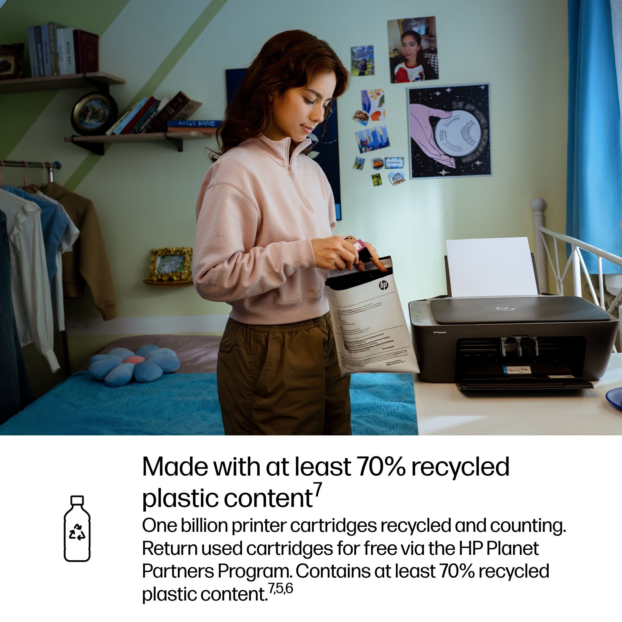 HP DeskJet 2910 All-in-One Printer 89F98B - Print, Copy, Scan