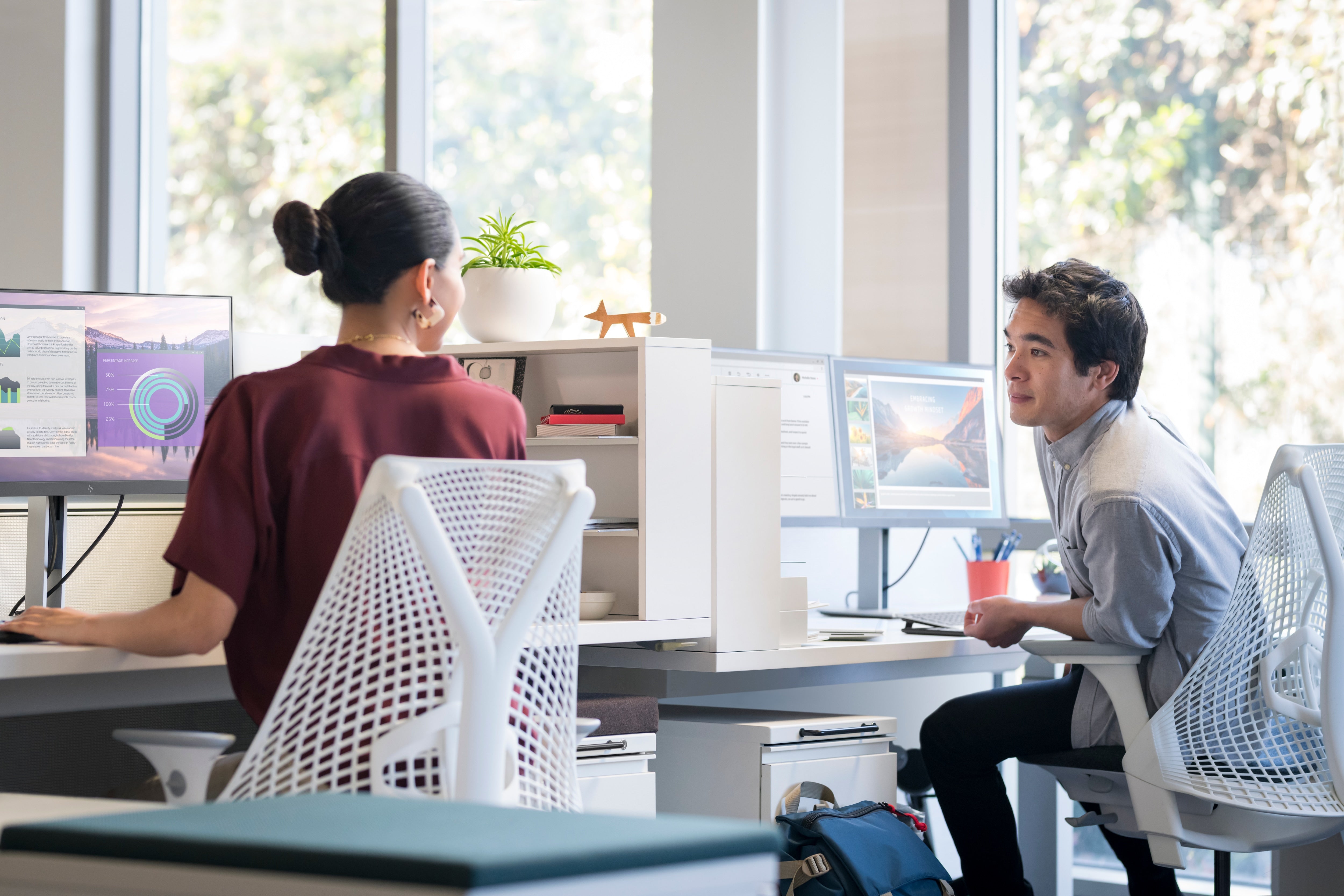 HP E-Series E22 G4 computer monitor 54,6 cm (21.5") 1920 x 1080 Pixels Full HD LCD Zwart, Zilver 9VH72AA#ABB