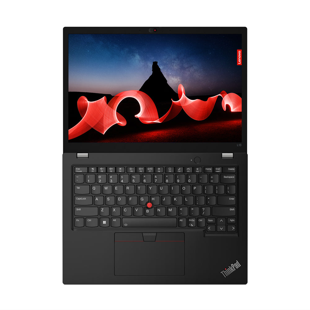 Lenovo ThinkPad L13 Gen 4 (Intel) Intel® Core™ i7 i7-1355U Laptop 33.8 cm (13.3") WUXGA 16 GB LPDDR5-SDRAM 512 GB SSD Wi-Fi 6 (802.11ax) Windows 11 Pro English Black 21FG001TMH