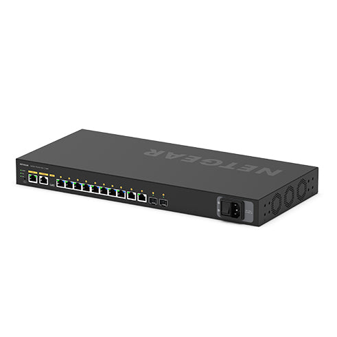 NETGEAR M4250-10G2XF-PoE+ Switch gestionado L2/L3 Gigabit Ethernet (10/100/1000) Power over Ethernet (PoE) 1U Negro GSM4212PX-100EUS