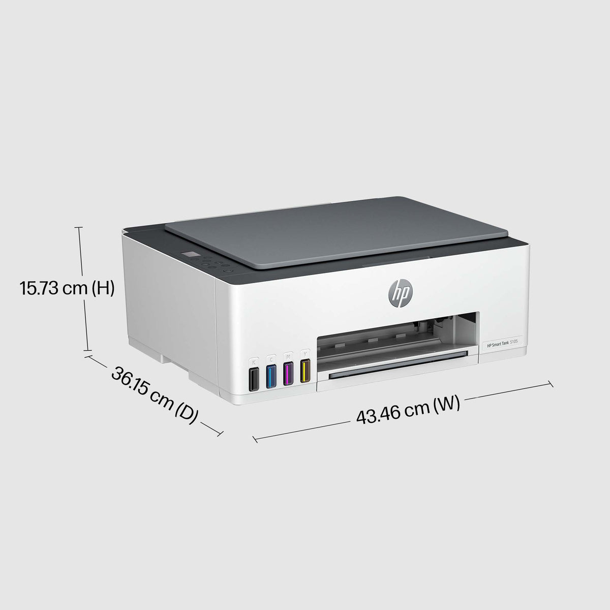 HP Smart Tank 5105 Impresora Multifunción - Inalámbrica, Color, Light Basalt