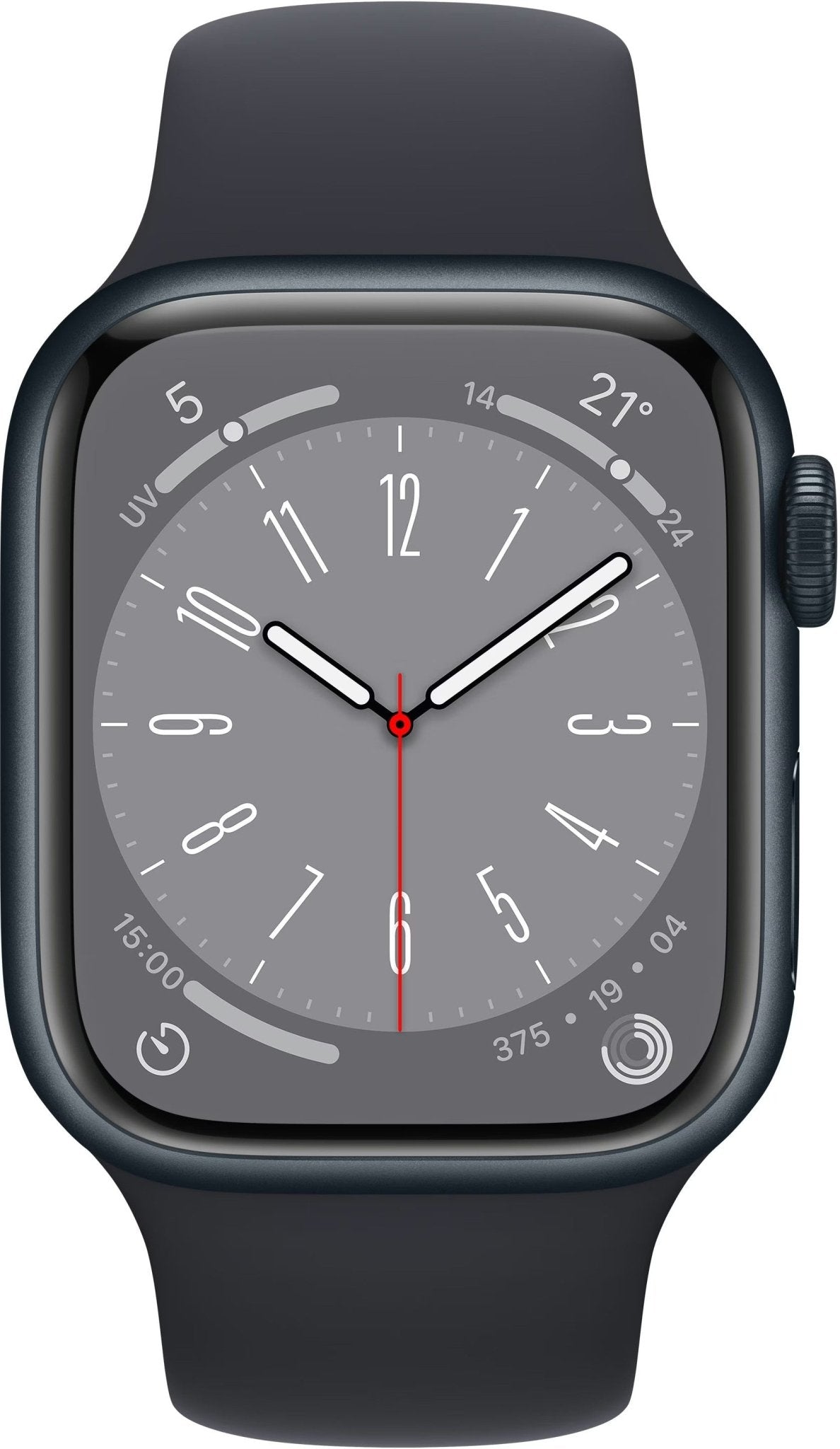 APPLE Watch Series 8 GPS + Cellular Sport Band 41mm (Midnight) MNHV3FD/A - Compridis