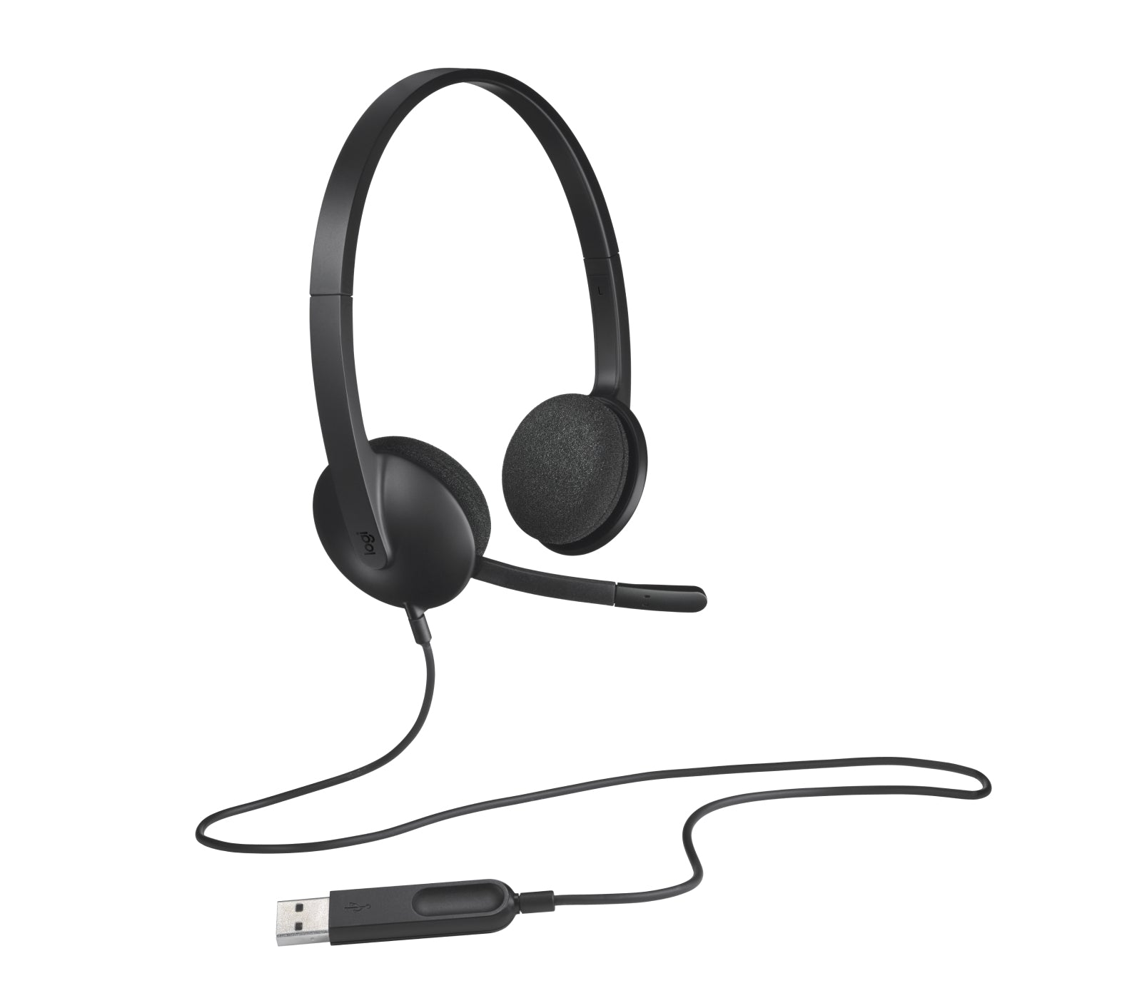 Logitech H340 Auriculares para ordenador USB con audio digital 981-000475
