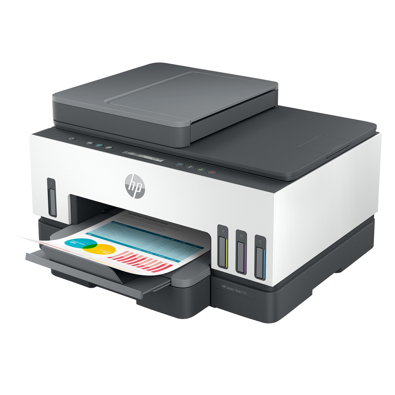 Impresora multifunción HP Smart Tank 750 con dúplex automático