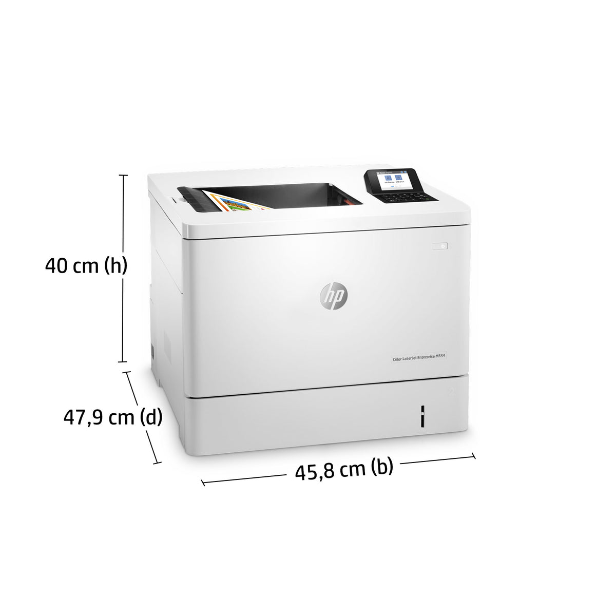 HP Color LaserJet Enterprise M554DN 7ZU81A – Impresora láser color A4 33 ppm