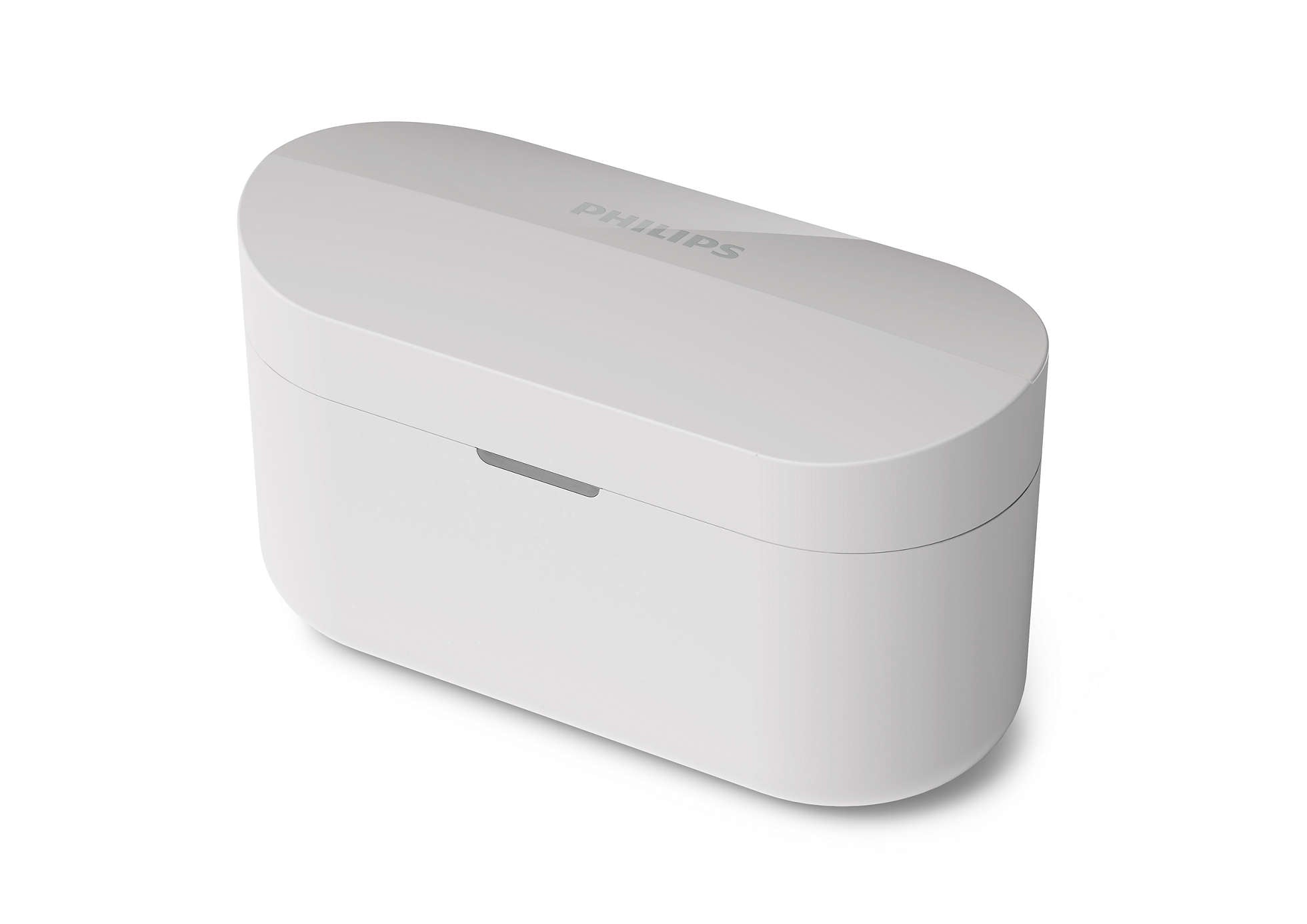 Philips TAT3508WT/00 hoofdtelefoon/headset True Wireless Stereo (TWS) In-ear Oproepen/muziek Bluetooth Wit TAT3508WT/00