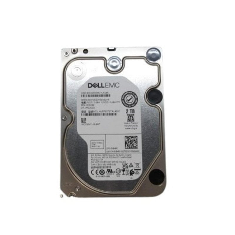 DELL 2TB HDD SATA 6Gbps 7.2K RPM 512N 3,5IN 400-BRCT - Compridis