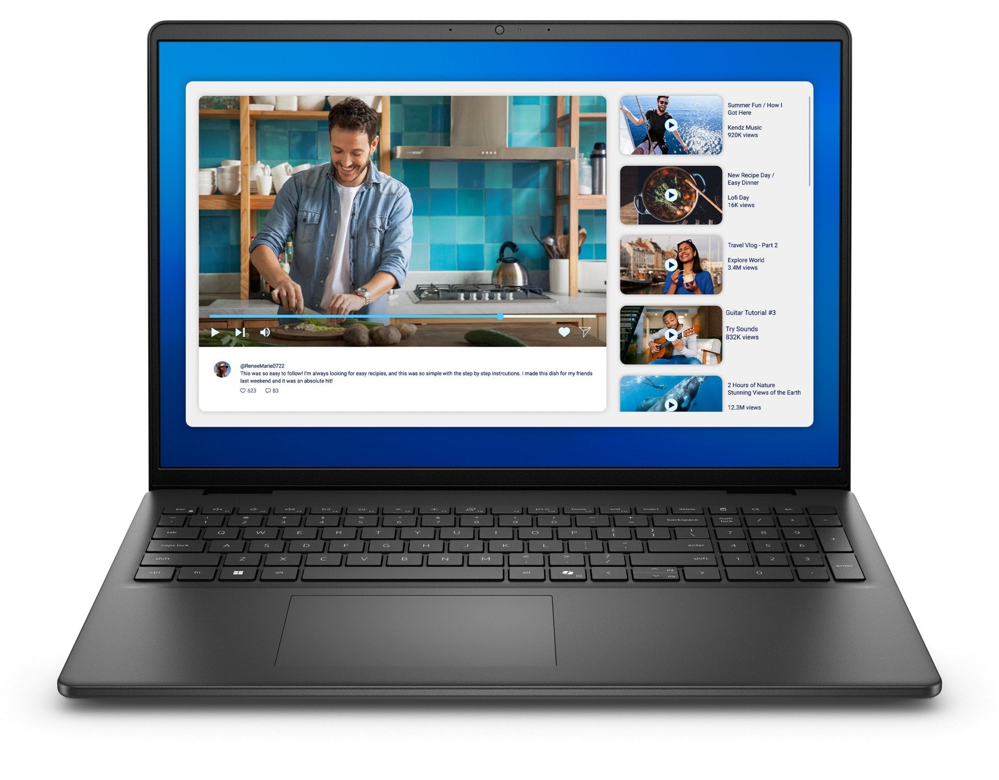 DELL DC16250 16" Intel Core 5 120U 16GB 512GB AZERTY BE 4V06K - Compridis