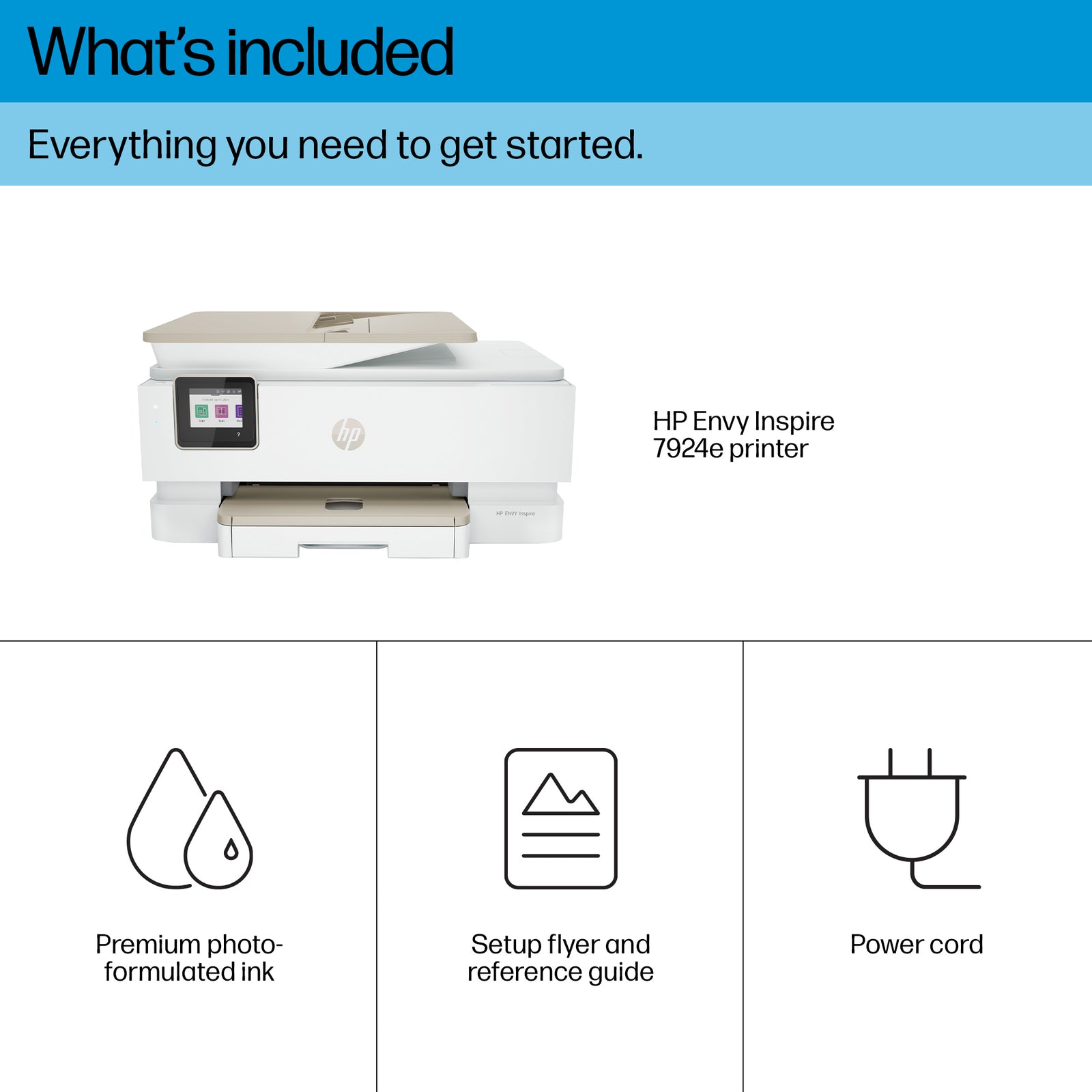 HP ENVY Inspire 7924e All-in-One Printer - Color - 15 ppm - Portobello