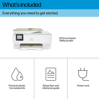 HP ENVY Inspire 7924e All-in-One Printer - Color - 15 ppm - Portobello