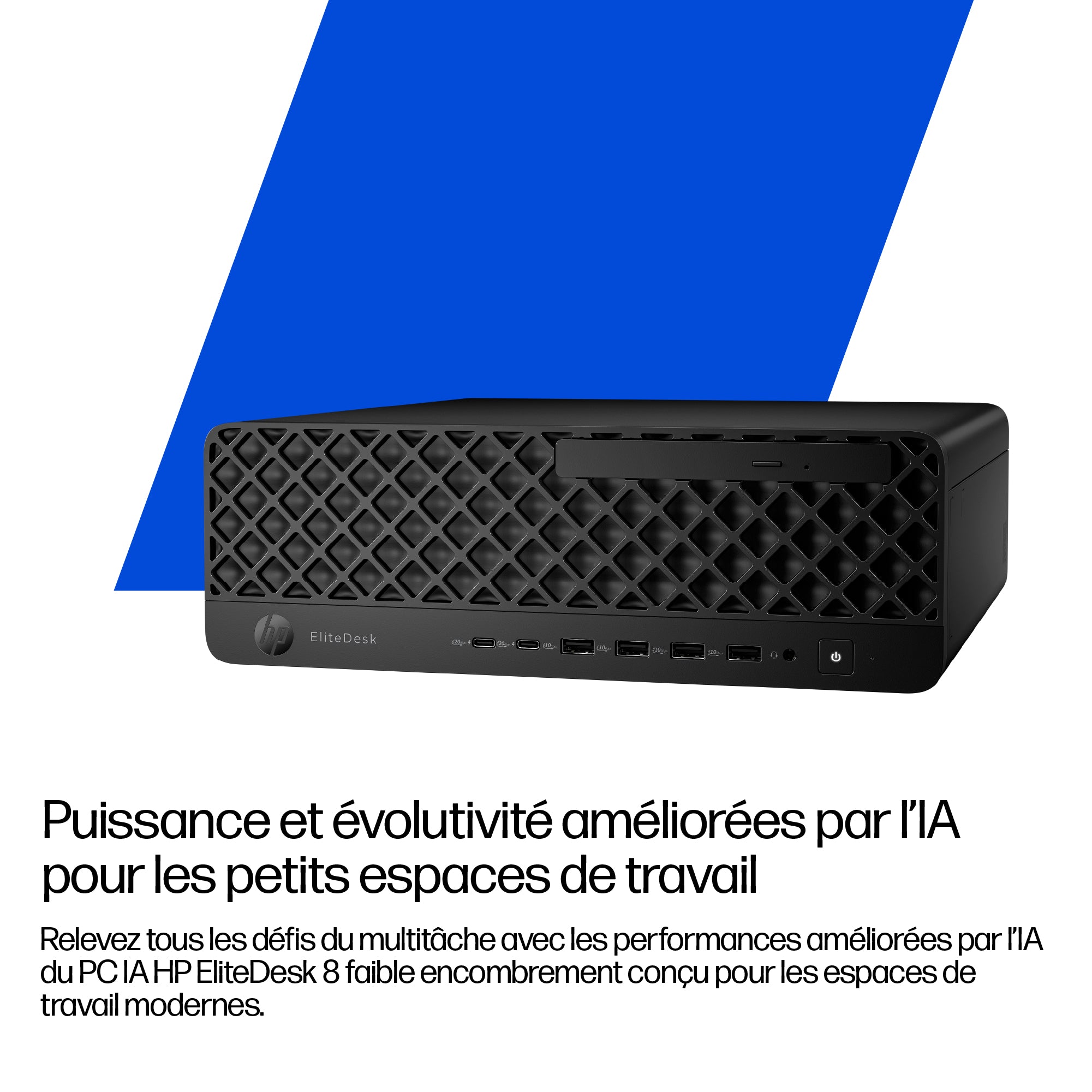 HP EliteDesk 8 G1i AI SFF Core Ultra 7 265 16GB 512GB Black