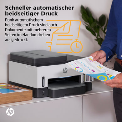 HP Smart Tank 7605 Impresora Multifunción - Inalámbrica, Doble Cara, Color