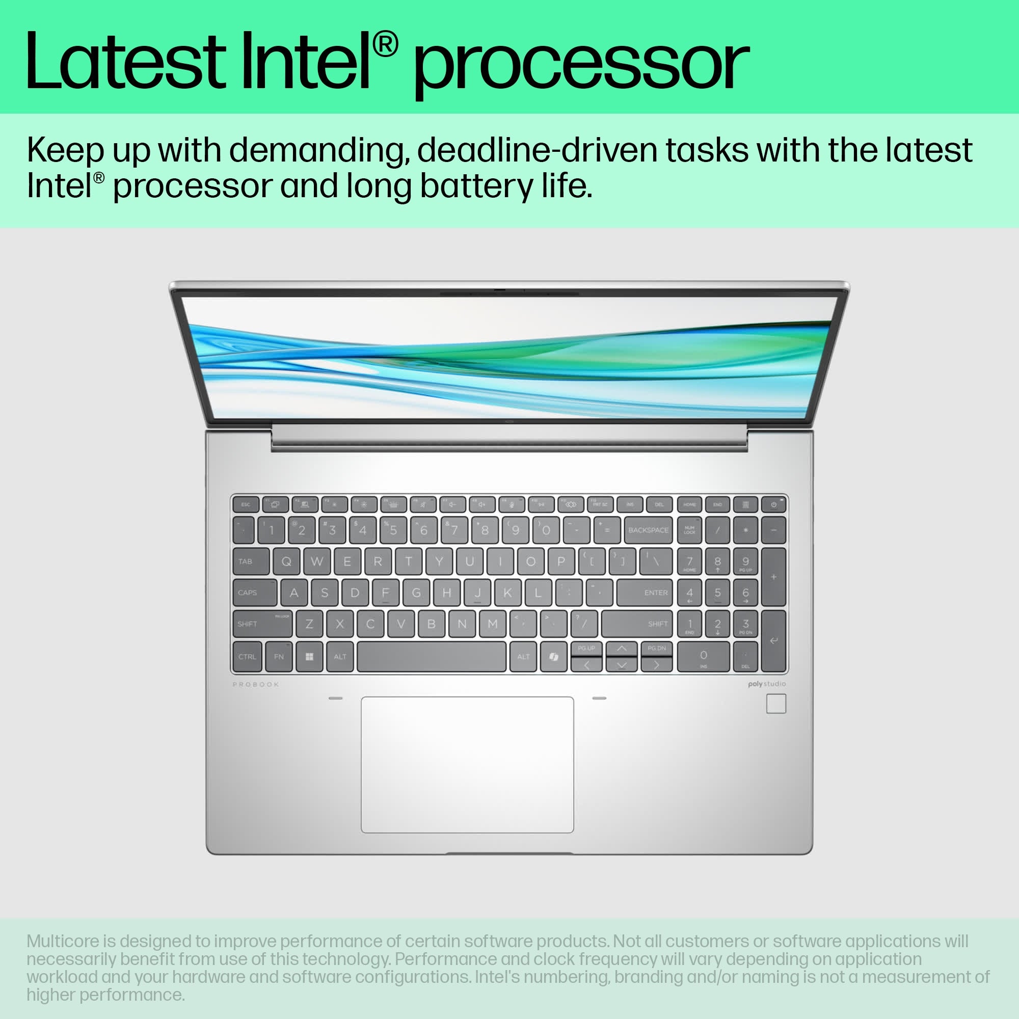 HP ProBook 440 G11 Intel Core Ultra 5 125U Laptop 35.6 cm (14") WUXGA 16 GB DDR5-SDRAM 512 GB SSD Wi-Fi 6E (802.11ax) Windows 11 Pro AI PC Silver 9Y7F2ET#ABF