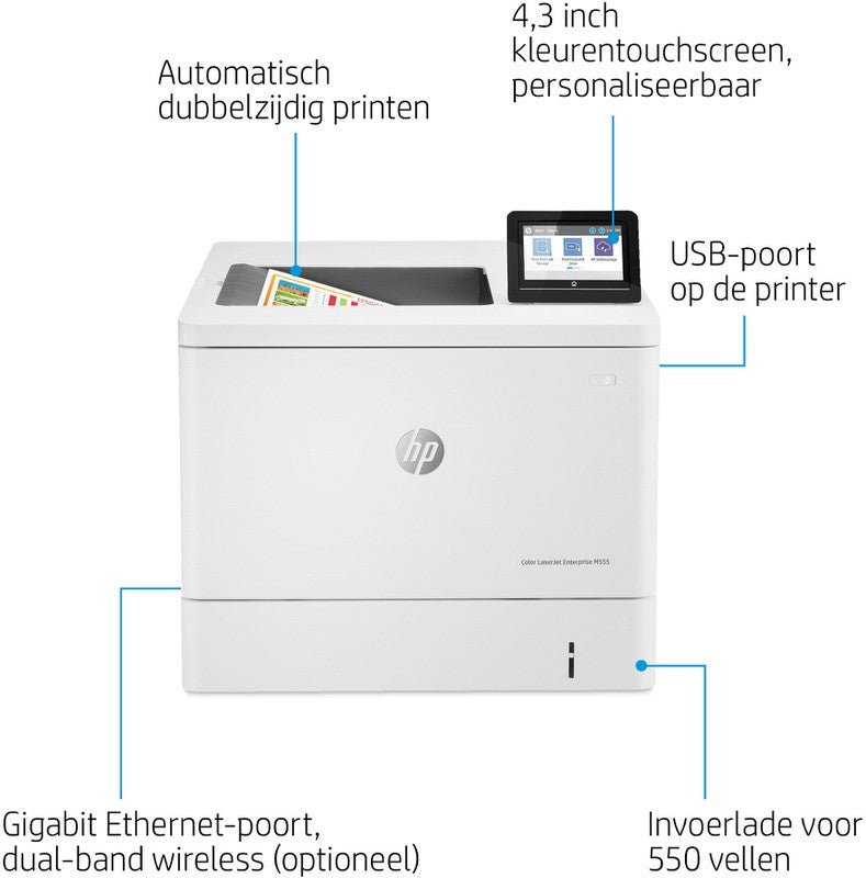 HP Color LaserJet Enterprise M555dn 7ZU78A - Compridis