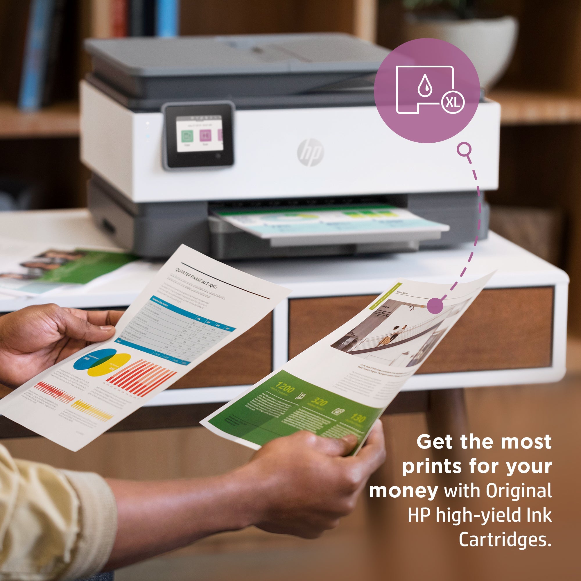 HP OfficeJet Pro 8024e Draadloos All - in - One Kleur Printer, Instant Ink; Dubbelzijdig printen 229W8B629 - Compridis