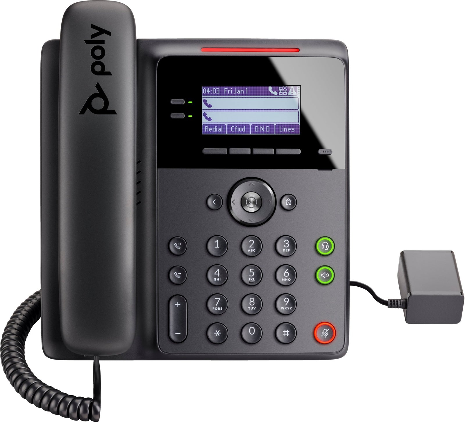 HP Poly Edge B30 IP - telefoon met PoE - ondersteuning 2200 - 49825 - 025 - Compridis