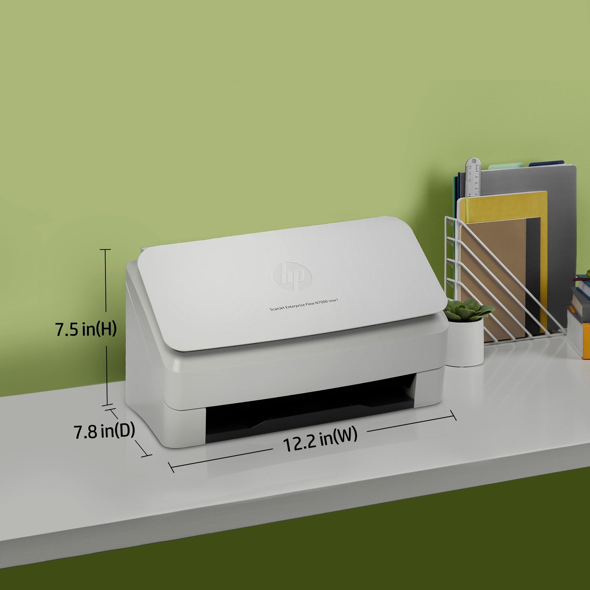 HP Scanjet Enterprise Flow N7000 Paginascanner 600 x 600 DPI A4 Wit 6FW10AB19 - Compridis
