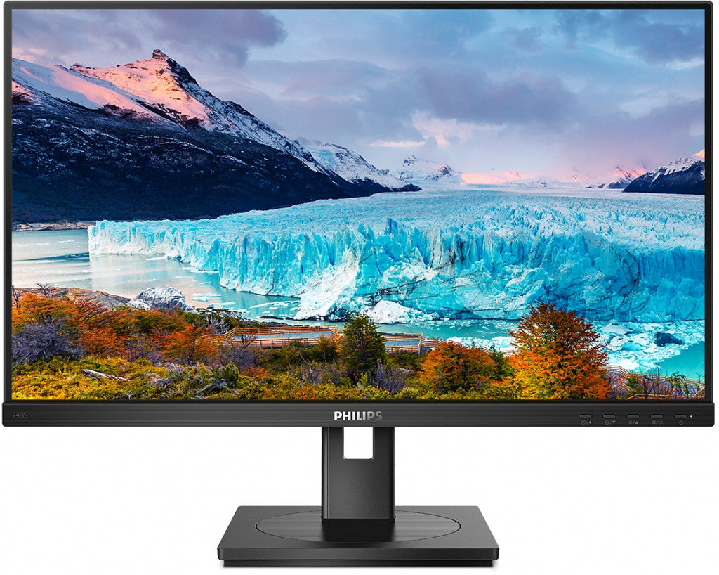 Philips S Line 243S1/00 computer monitor 60,5 cm (23.8") 1920 x 1080 Pixels Full HD LCD Zwart 243S1/00