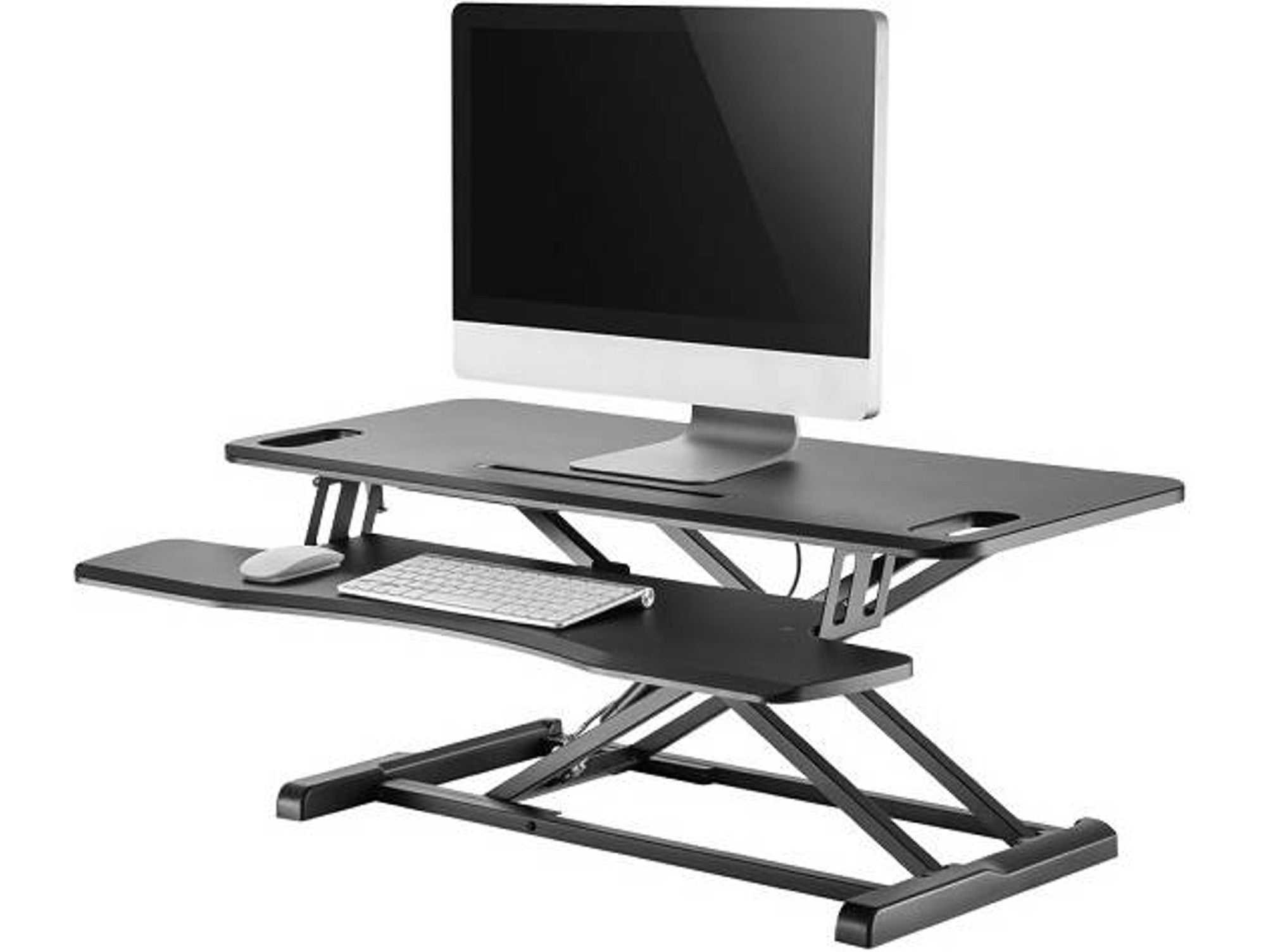 Neomounts Zit-stawerkplek gasveer NS-WS300BLACK