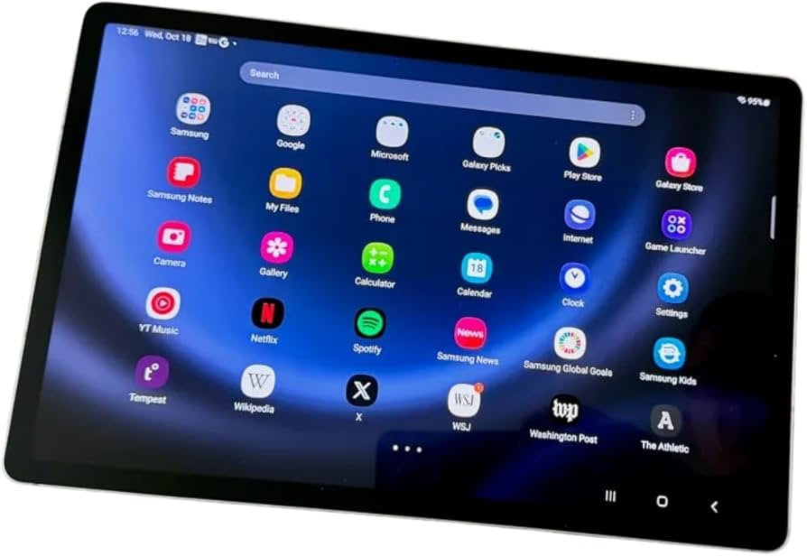 SAMSUNG Galaxy Tab S9 fe WiFi Grijs 6+128GB Samsung (10,9" 6 Gb Wi-Fi) SM-X510NZAAEUB