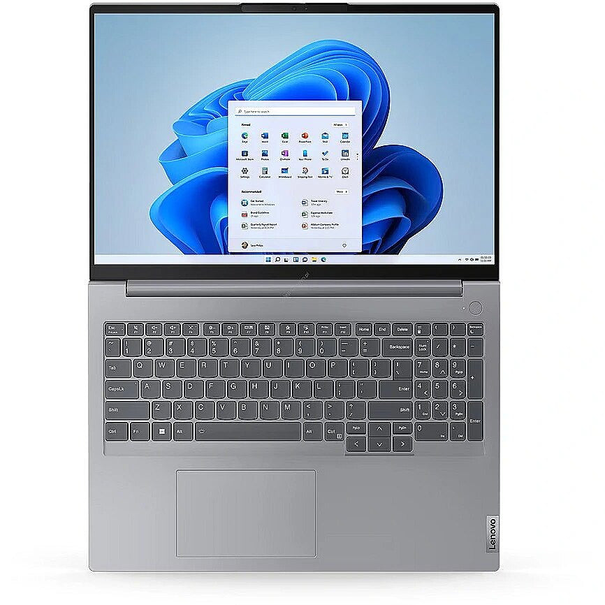 Lenovo ThinkBook 16 G6 ABP AMD Ryzen™ 7 7730U Laptop 40.6 cm (16") WUXGA 16 GB DDR4-SDRAM 512 GB SSD Wi-Fi 6 (802.11ax) Windows 11 Pro French Grey 21KK002LFR