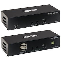 Tripp Lite B127A-1A1-BCBH USB-C to HDMI over Cat6 Extender Kit, KVM Support, 4K 60Hz, 4:4:4, USB, PoC, HDCP 2.2, up to 230 ft., TAA B127A-1A1-BCBH