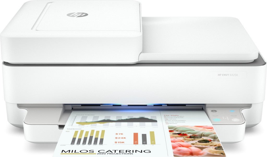 HP ENVY 6420e Draadloos All - in - One Kleur Printer, Instant Ink; Kopieerapparaat, scanner 223R4B - Compridis