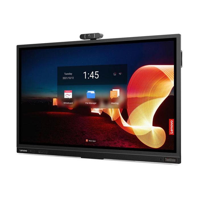 Lenovo ThinkVision T65 computer monitor 165,1 cm (65") 3840 x 2160 Pixels 4K Ultra HD LED Touchscreen Zwart 62F2WA1CEK - Compridis