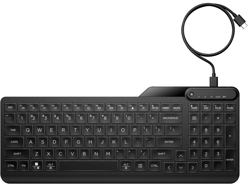 Disco duro HP 400 BL con teclado numérico <tc>AZERTY</tc> son 7N7C0AA#AC0