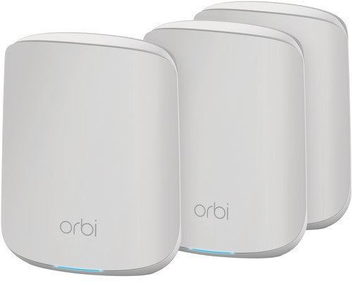 NETGEAR Orbi RBK353 AX1800 WiFi 6 Dual-band Mesh System Dual-band (2.4 GHz / 5 GHz) Wi-Fi 6 (802.11ax) White 7 Internal RBK353-100EUS