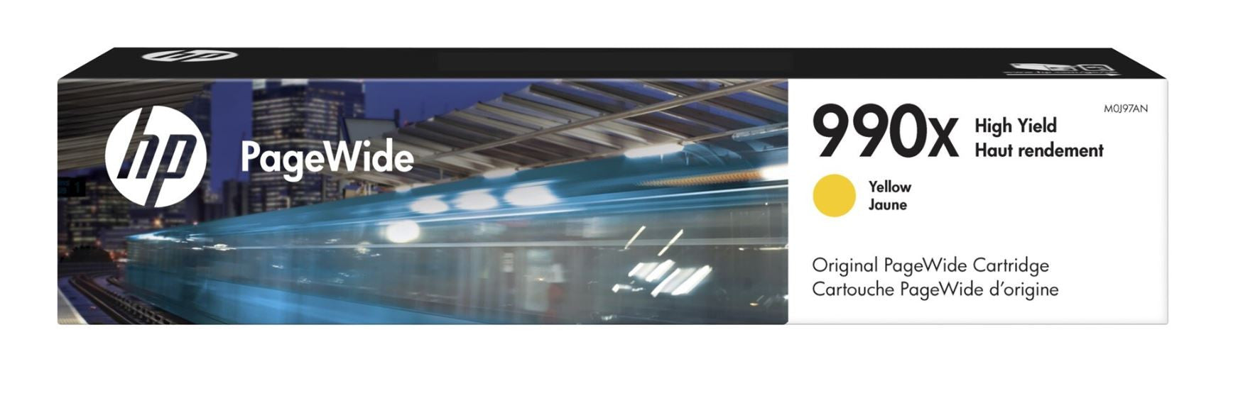 HP 990X Amarillo Original original CRTG M0J97an