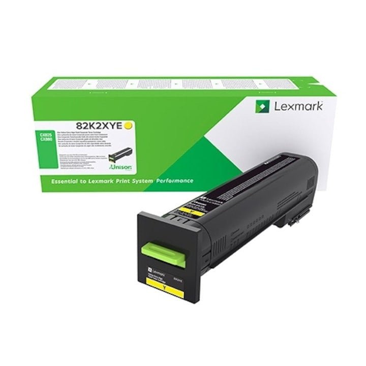 Lexmark 82K2XYE tonercartridge 1 stuk(s) Origineel Geel 82K2XYE - Compridis