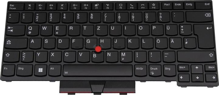 LENOVO Origineel Lenovo ThinkPad T16 Gen 2 toetsenbord DE (Duits) met achtergrondverlichting 5N21K05015
