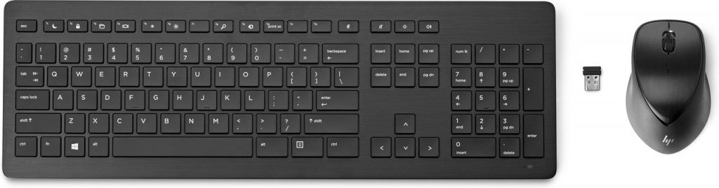HP WLess 950MK Toetsenbord EN Muis QWERTZ Zwitserse indeling 3M165AA#UUZ