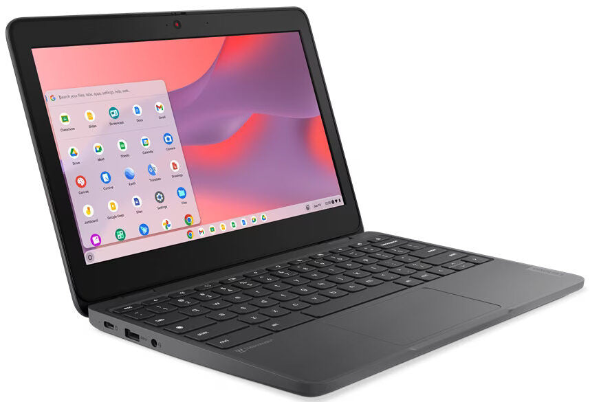 LENOVO 100E G4 Intel N100 4GB 32GB QWERTY Spaans Chrome 83G8000SAR