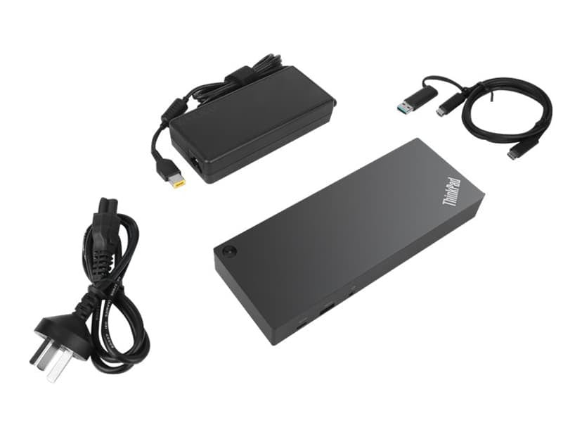 LENOVO TP Hybrid USB-C Dock met USB a usa 40AF0135US