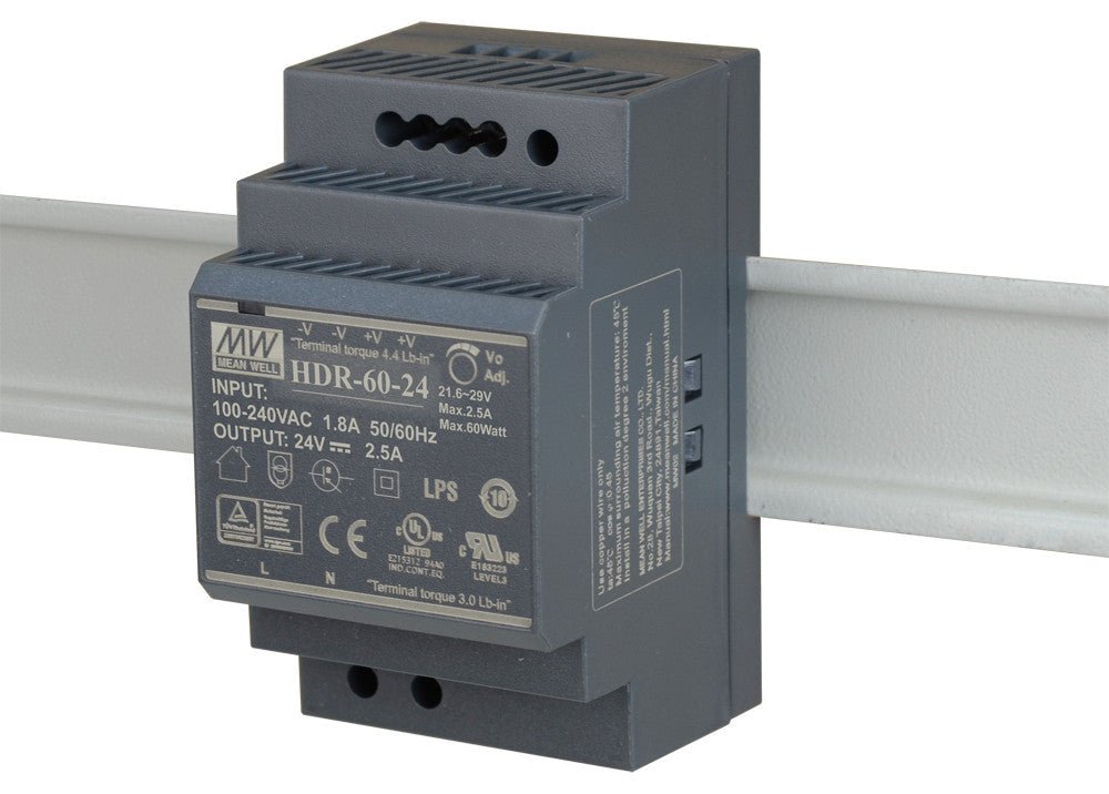 D - LINK 60W Ultraslank ontwerp met 17,5 MM 1SU DIS - H60 - 24 - Compridis