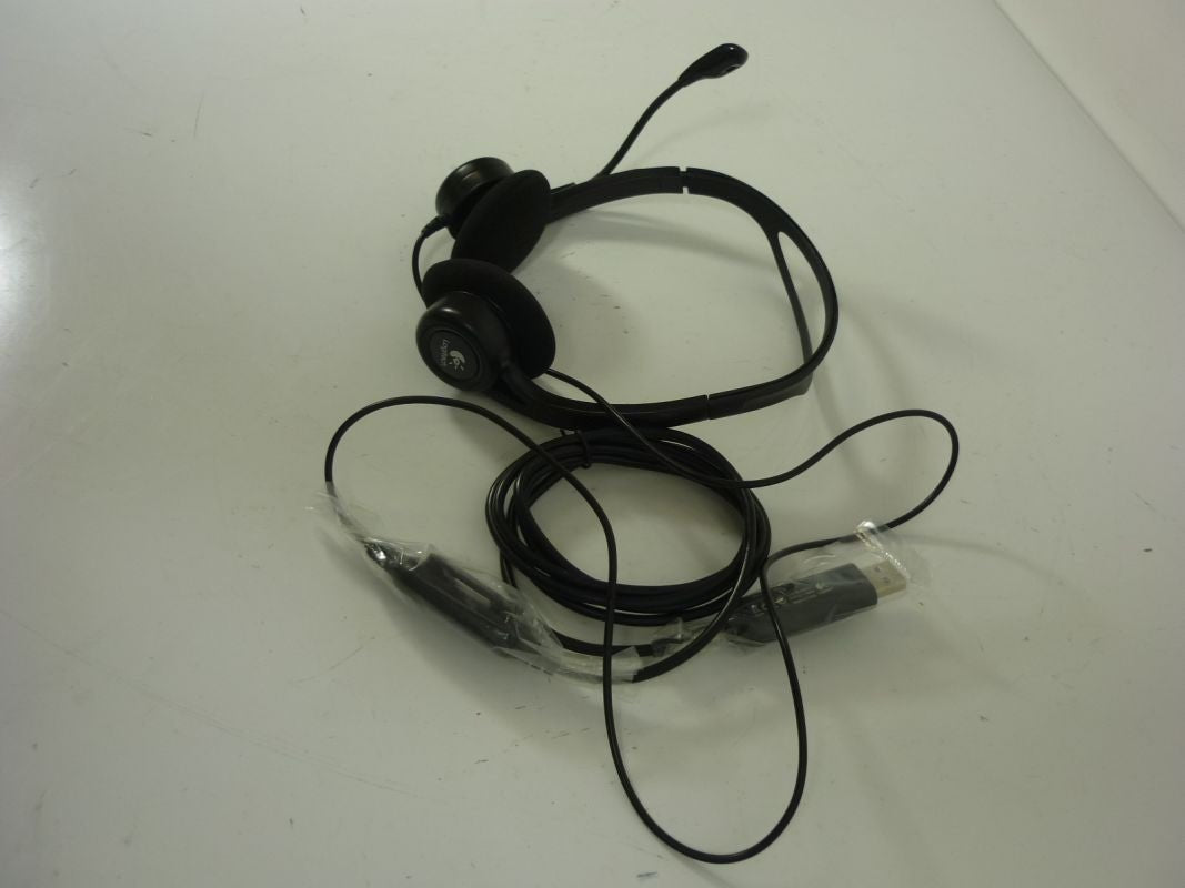 LOGITECH PC Headset 960 USB 981 - 000100 - Compridis
