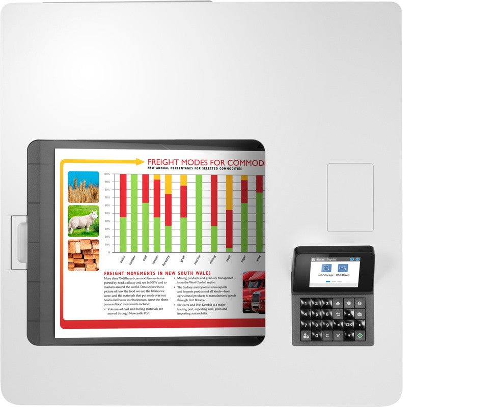 Impresora HP Color LaserJet Enterprise M554DN