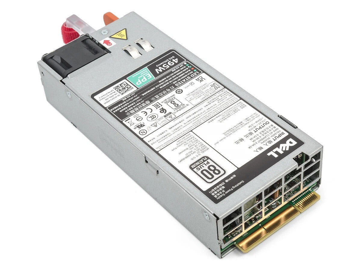 Fuente de alimentación Platinum de 495 W para DELL PowerEdge de 13.ª/14.ª generación, con flujo de aire normal, 0T41F3