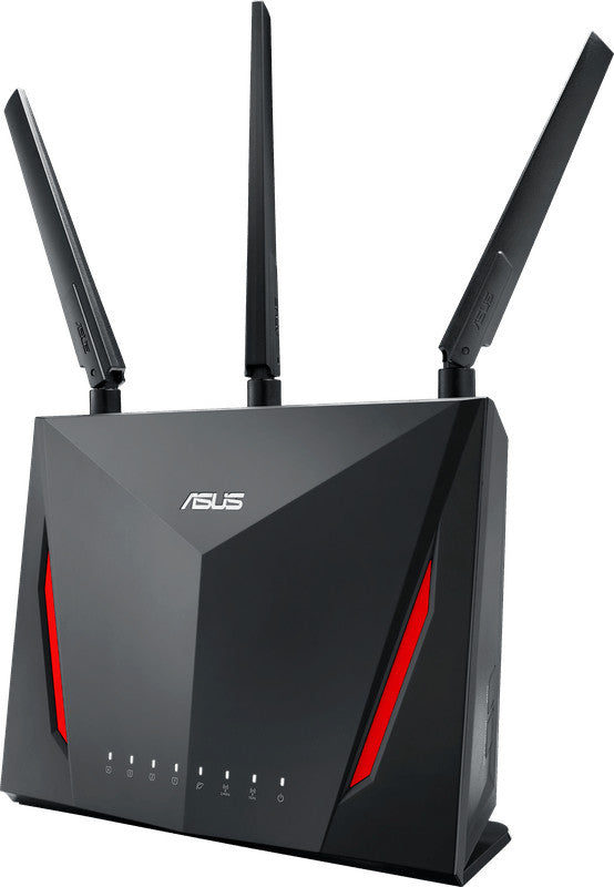 ASUS RT-AC2900 Router inalámbrico Gigabit Ethernet de doble banda (2.4 GHz / 5 GHz) Negro