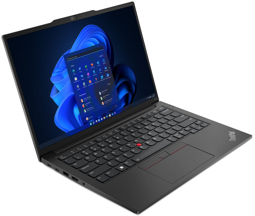 Lenovo ThinkPad E14 Gen 5 (AMD) AMD Ryzen™ 7 7730U Laptop 35.6 cm (14") WUXGA 16 GB DDR4-SDRAM 512 GB SSD Wi-Fi 6 (802.11ax) Windows 11 Pro English Black 21JR001VMH