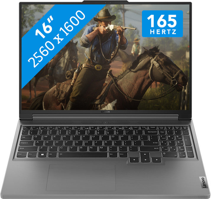 Lenovo Legion Slim 5 16ARP9 AMD Ryzen™ 7 7435HS Laptop 40.6 cm (16") WQXGA 16 GB DDR5-SDRAM 1 TB SSD NVIDIA GeForce RTX 4070 Wi-Fi 6E (802.11ax) Windows 11 Home English Grey 83EX0027MH