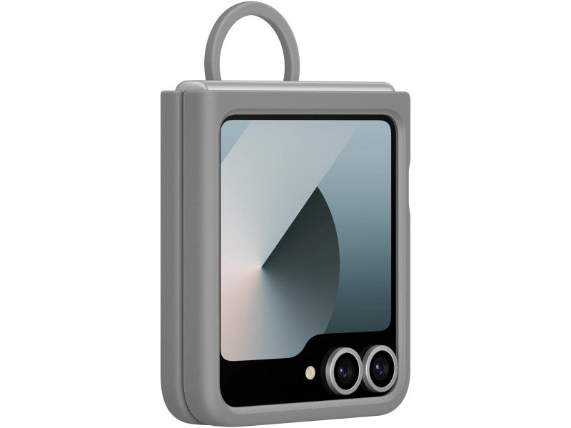 Samsung Flip6 Case de silicona gris EF-PF741TJEGWW
