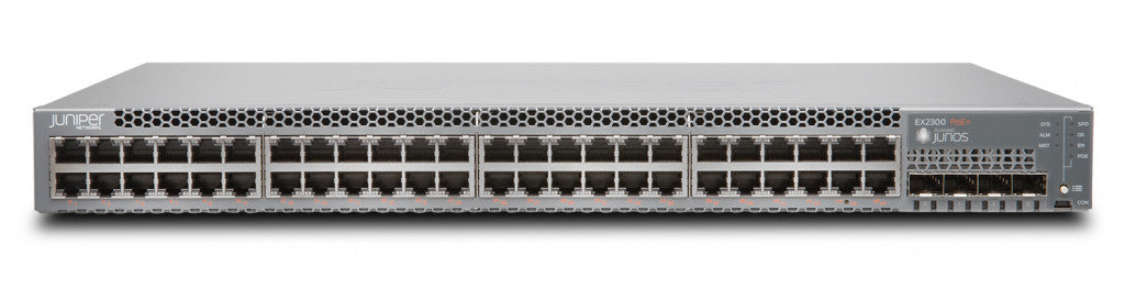 Juniper EX2300 Managed L2/L3 Gigabit Ethernet (10/100/1000) Power over Ethernet (PoE) 1U Grey EX2300-24P